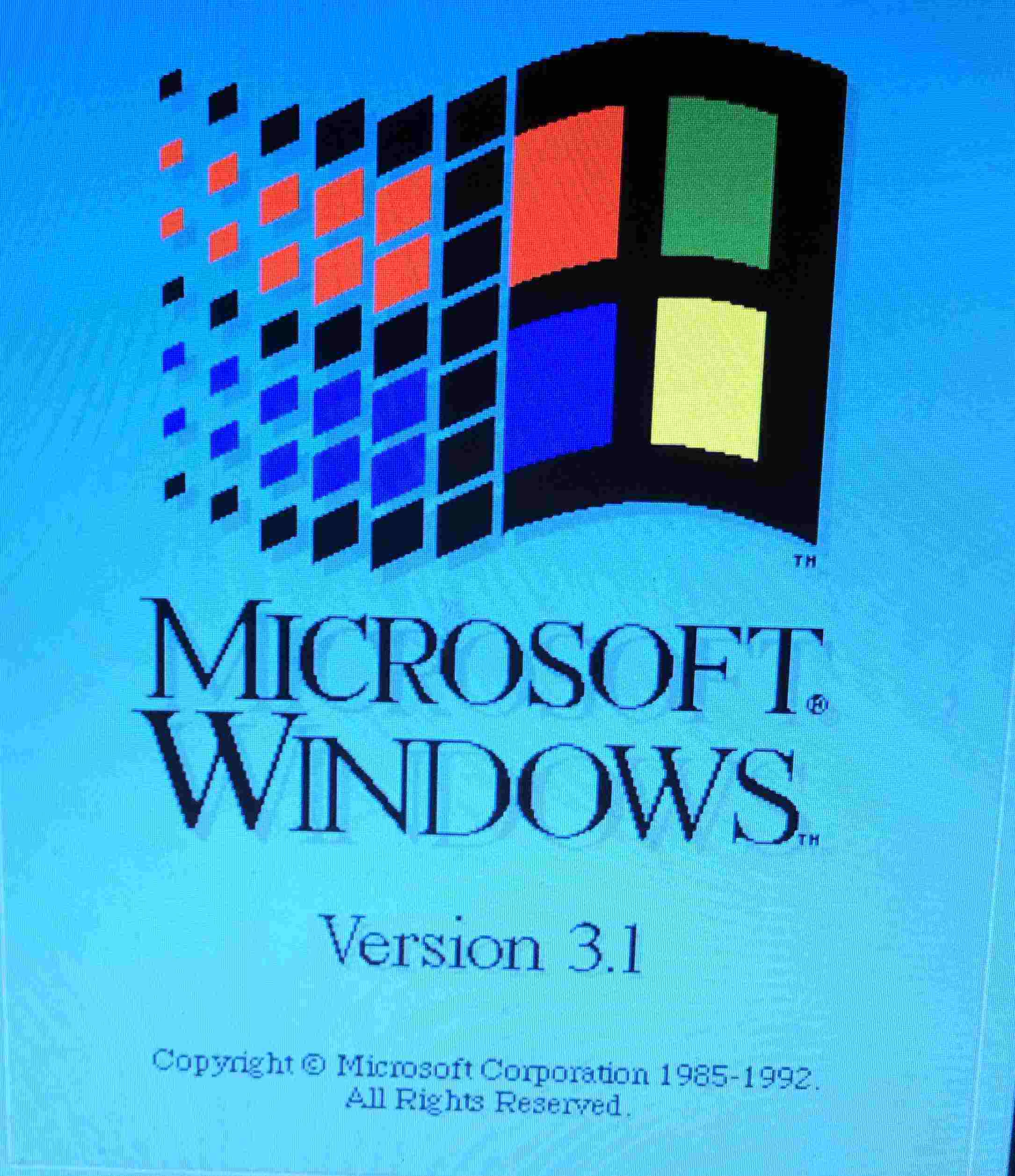 Windows 3.1 Boot