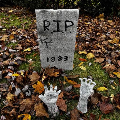 Halloween Decor - DIY Gravestones