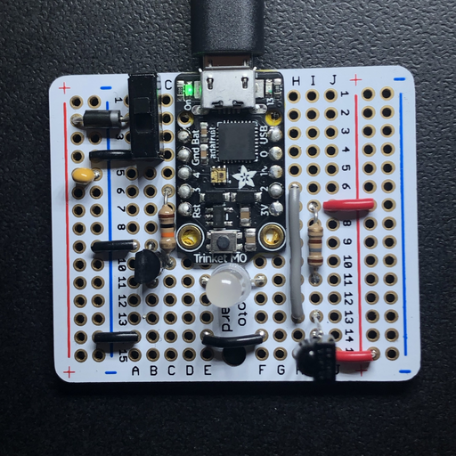 IR Remote-Controlled Light