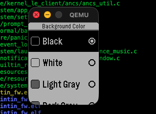 color picker with swatches