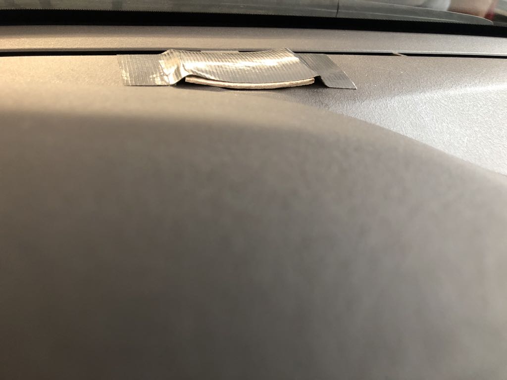 Sensor Cover on dashboard