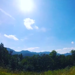 Overlooking the valley